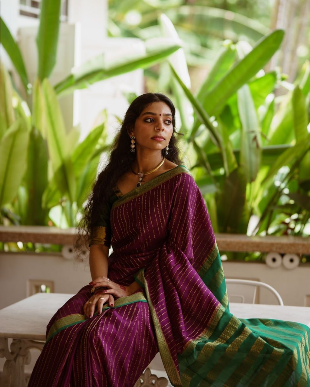 Whimsical Sea Green Soft Silk Saree With Fantabulous Blouse Piece