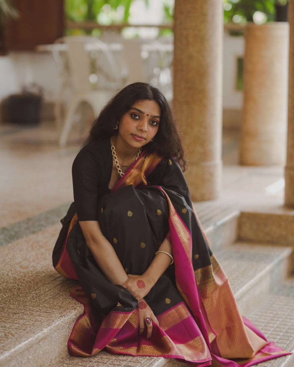 Blooming Red Cotton Silk Saree With Wonderful Blouse Piece