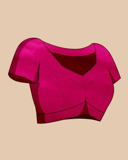 Charming Pink Soft Banarasi Silk Saree With Pretty Blouse Piece