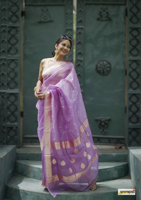 Amazing Purple Soft Silk Saree With Surpassing Blouse Piece