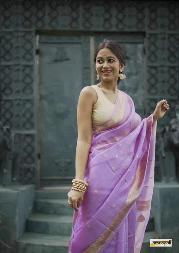 Amazing Purple Soft Silk Saree With Surpassing Blouse Piece